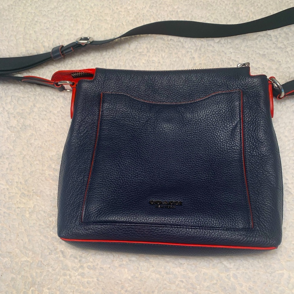 Like new navy blue crossbody